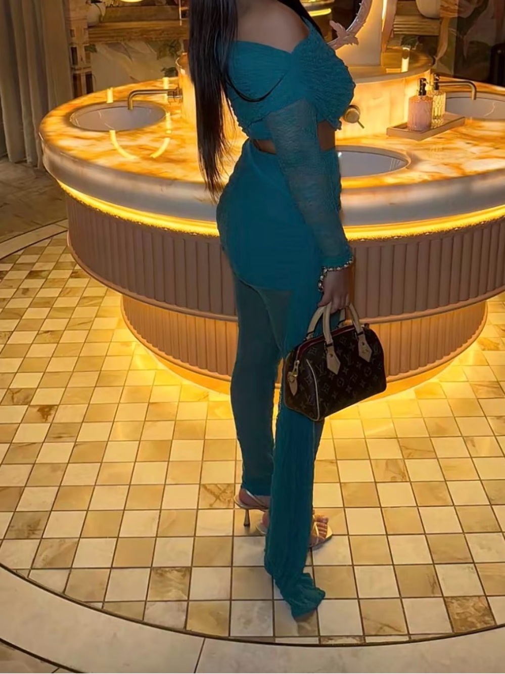 Mars The Label Zola Set - Teal - Picture 2 of 4